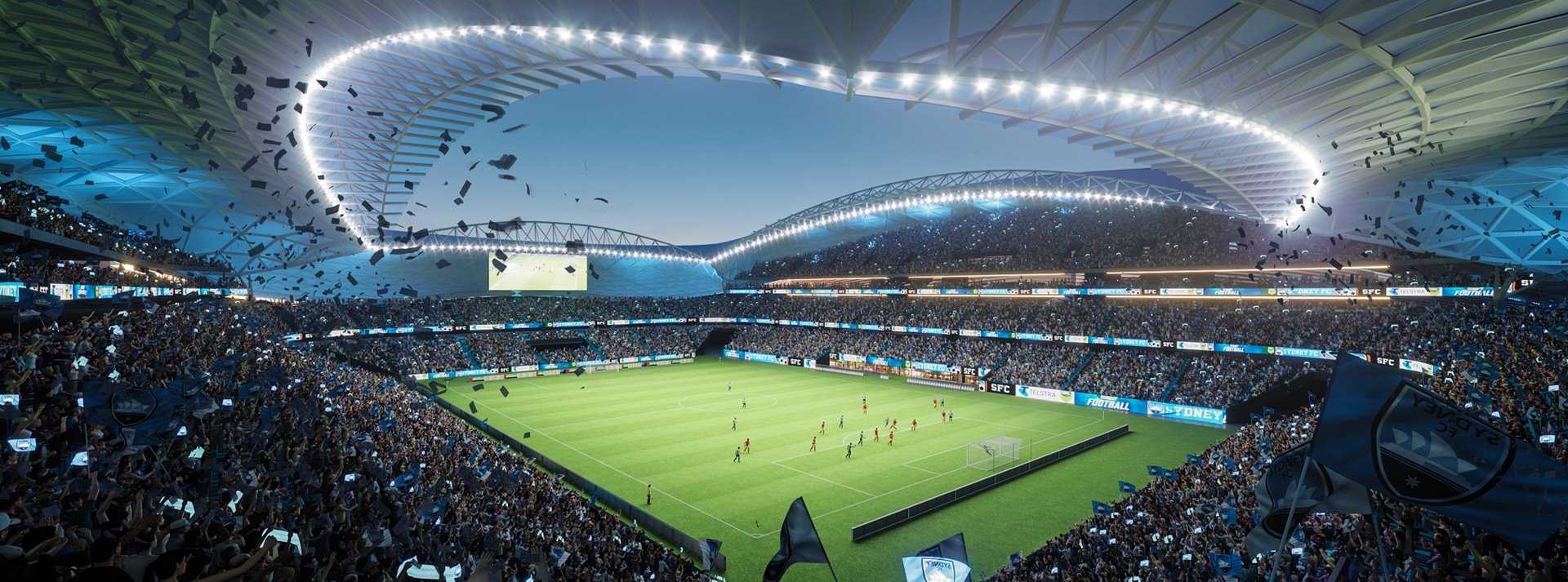 The new Sydney Football Stadium